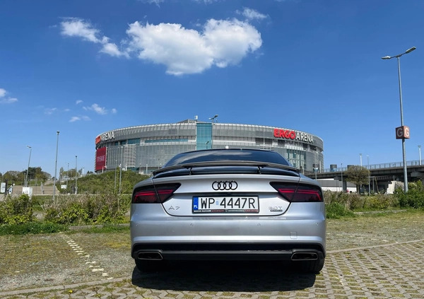 Audi A7 cena 144300 przebieg: 95800, rok produkcji 2016 z Płock małe 742